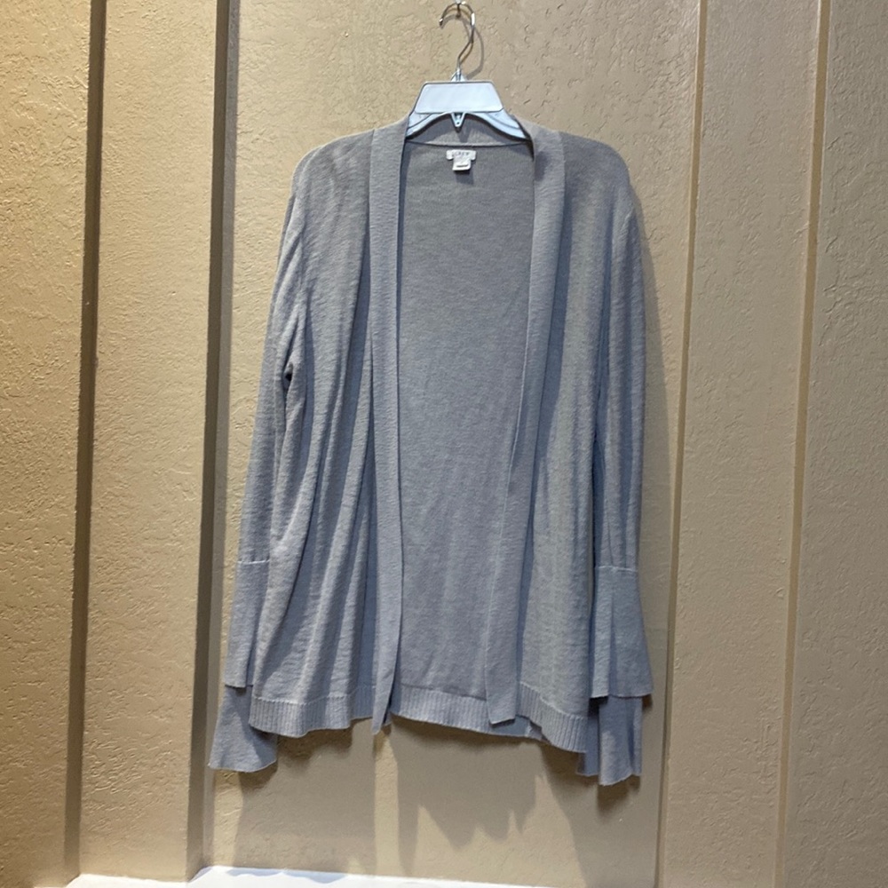 Gray Flair J. Crew Cardigan